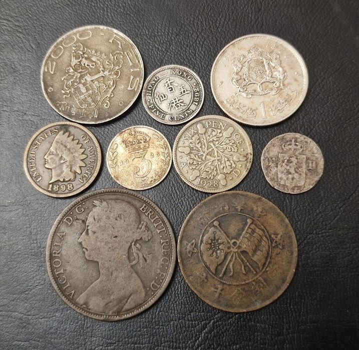 Moedas em Prata: A 5€ 10€ 15€ e 20€ etc