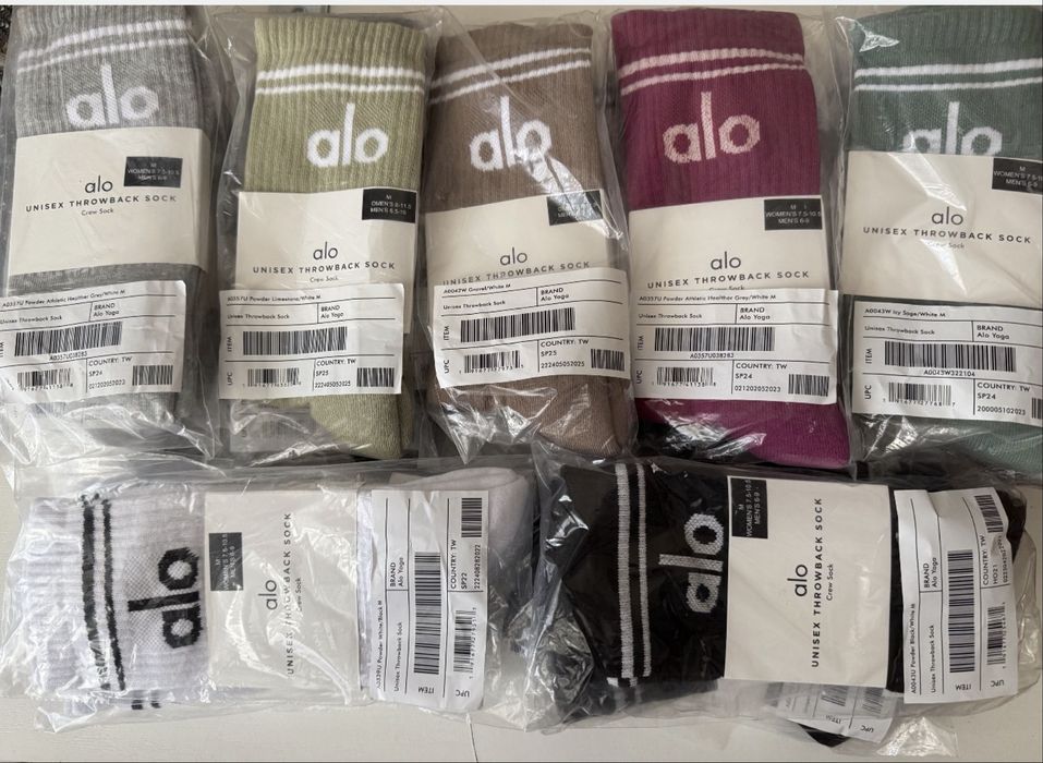 Шкарпетки носки  Unisex Throwback Sock  Alo Yoga