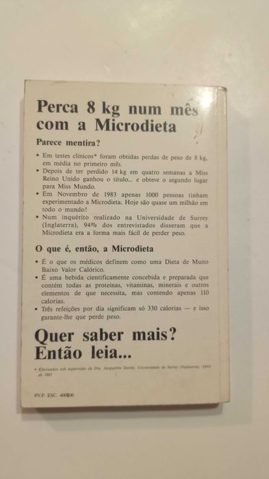 Microdieta de Malcom Nicholl e Colin Rose
