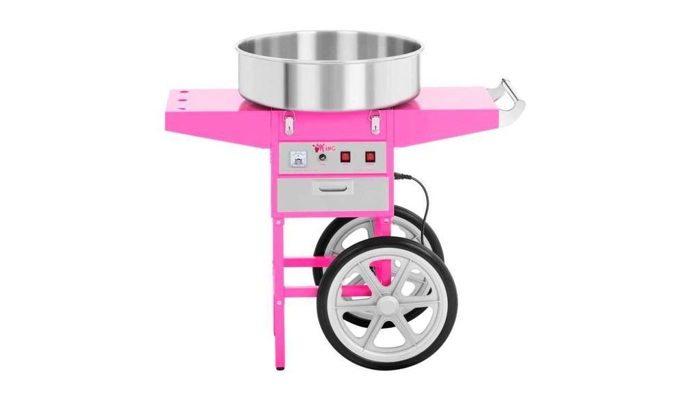 URZĄDZENIE DO WATY cukrowej Royal Maszyna na kółkach Duża Na Festyn