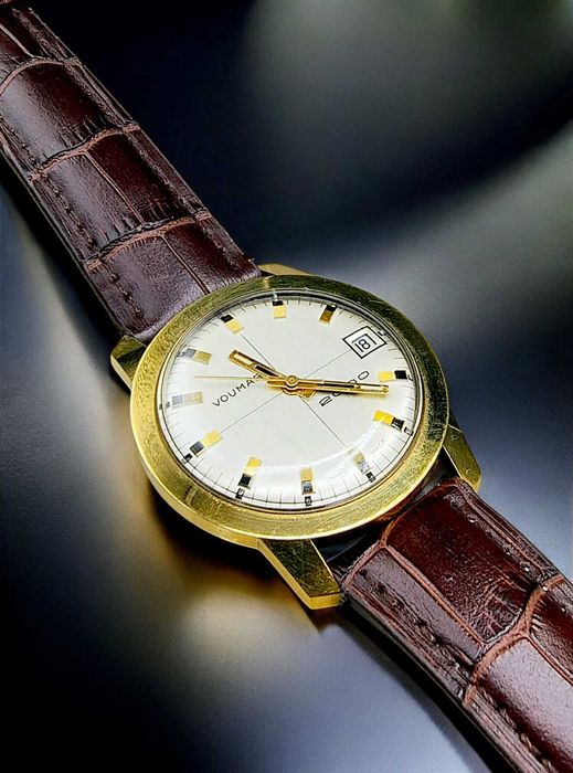 Zegarek Voumard 2000 Shock Resistant Manual Winding / Świetny stan