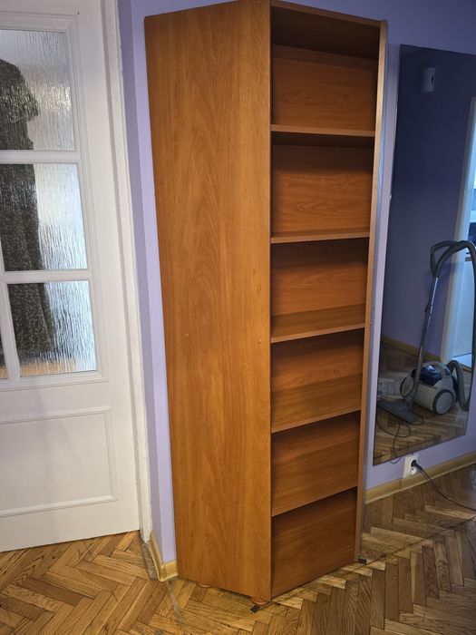 Wysoka półka na książki regał szafa na książki