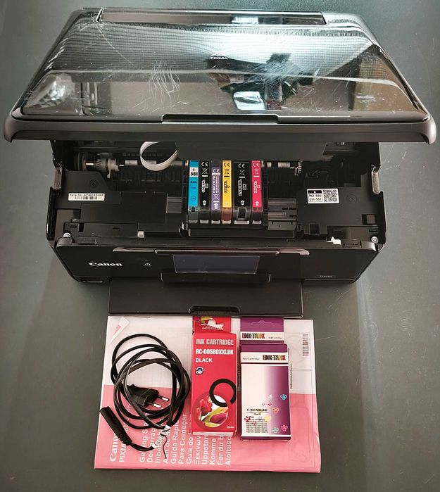 Impressora multifunções Canon Pixma TS8150 + tinteiros