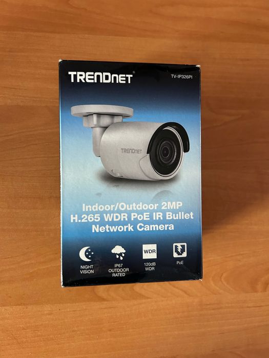 Kamera sieciowa TREND NET idealna wewnątrz i na zewnątrz (TV-IP326PI)