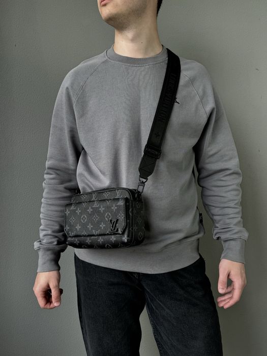 Мужская сумка Louis Vuitton чоловіча сумка месенджер барсетка клатч