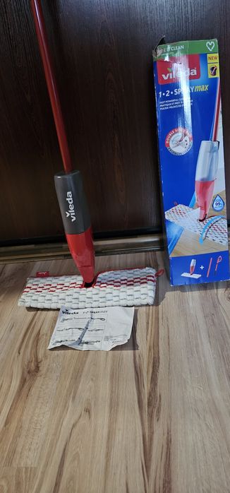 vileda spray mop