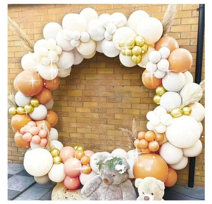 Nowy zestaw balonów / Impreza/ Wesele/Urodziny/ Girlandy / JRQQ-003