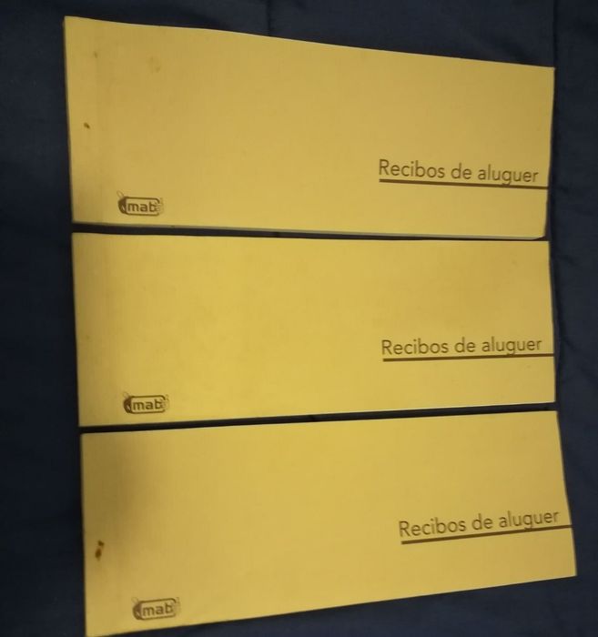 Livros Recibos de Aluguer