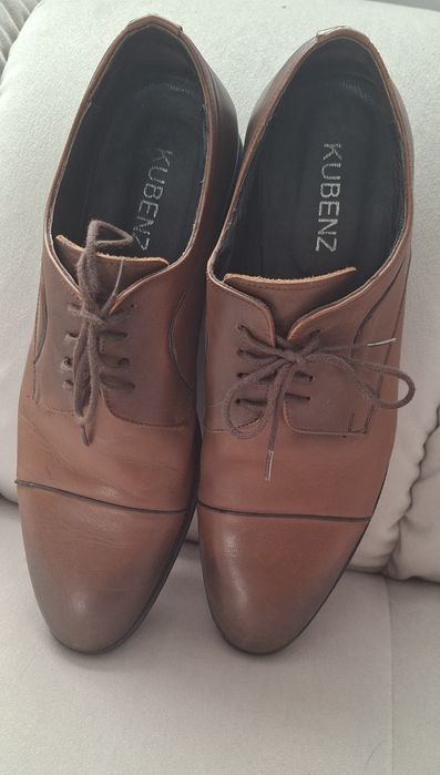 Pantofle półbuty skórzane Kubenz
