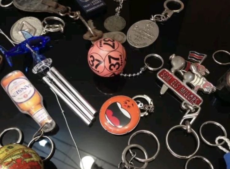 Coleção RARA Porta Chaves anos 70/80/90 (chaveiros)