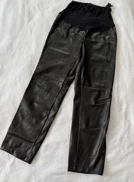 Шкіряні штани для вагітних