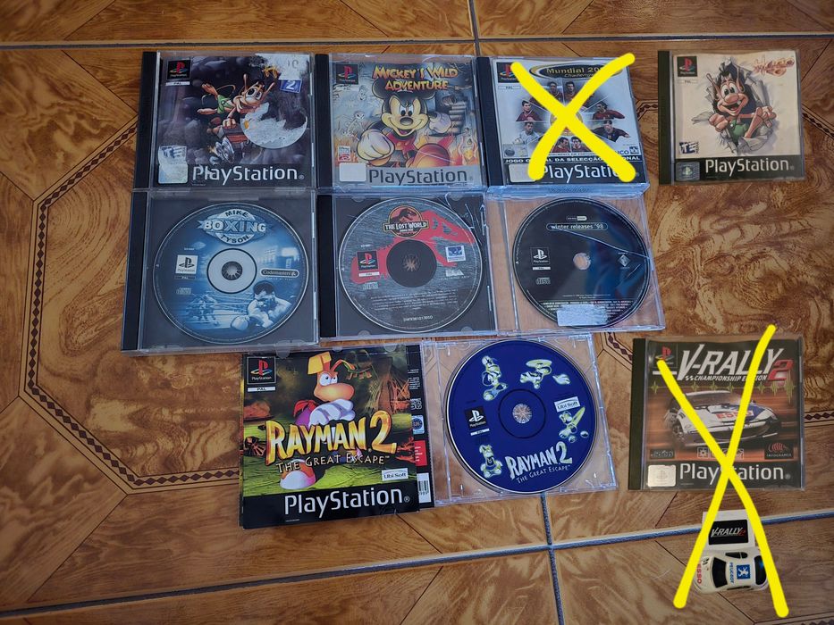Jogos consola sony playstation 1 / ps1 (varios)