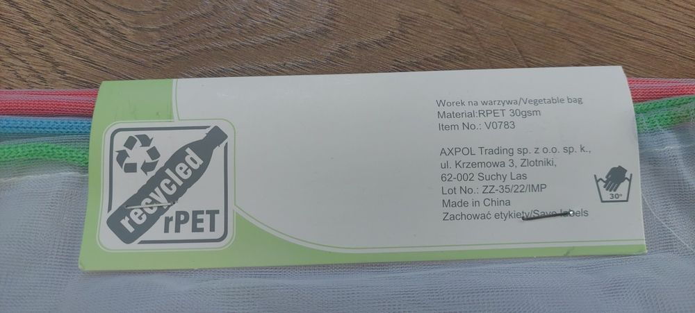 Worki worek na owoce