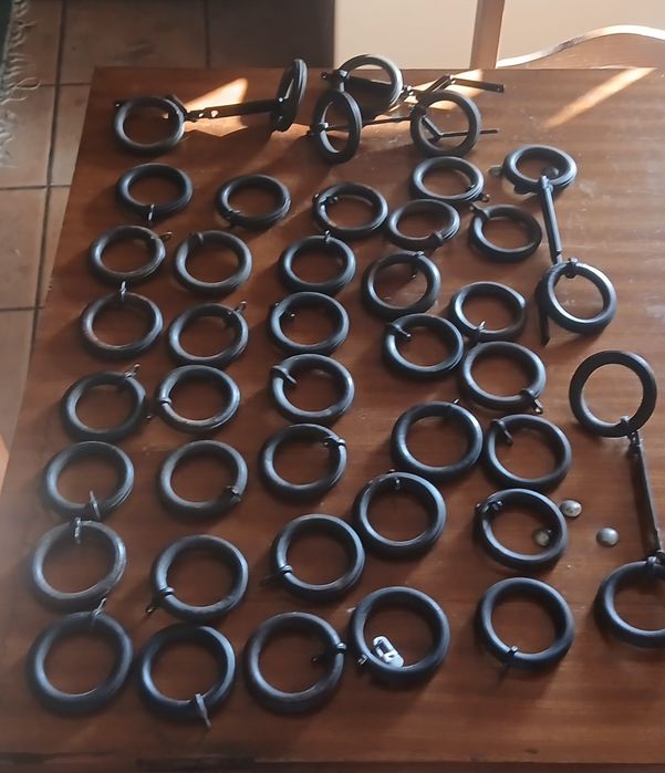 Argolas grandes para cortinados