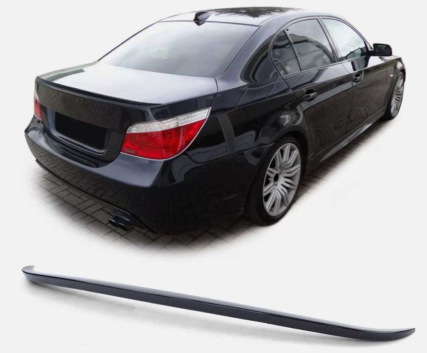 Spoiler Lotka Spojler Dokładka MP Style BMW E60 CZARNY POŁYSK