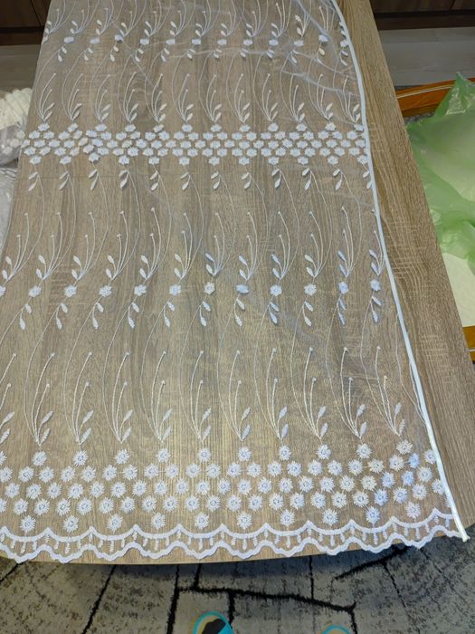 Firana marszczona na taśmie 200x138