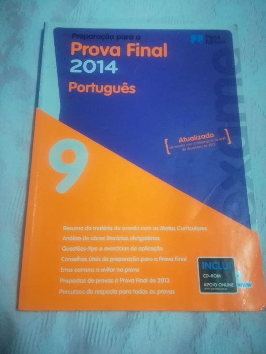 livros de apoio para 9 ano