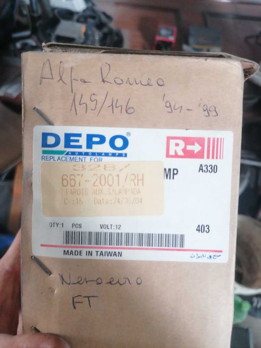 Vendo lote de faróis e farolins