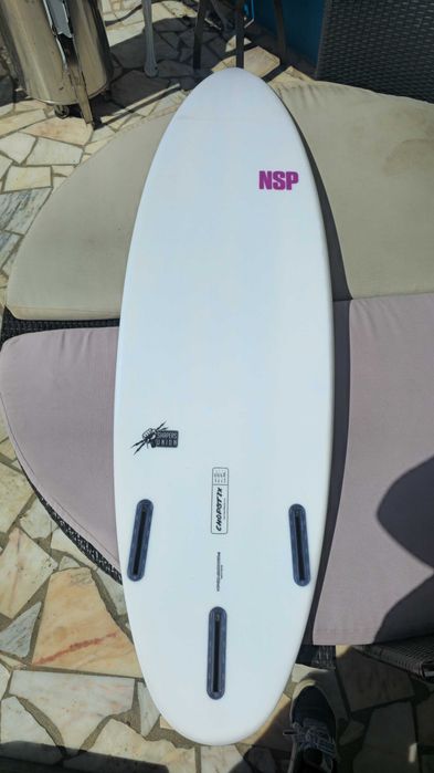 Prancha de Surf NSP CHOPSTIX 30.5L quilhas/deck incluido (short board)
