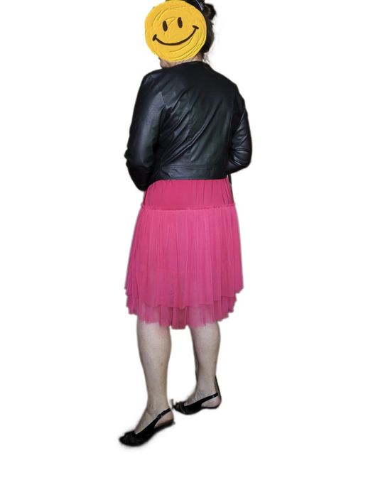 Nowa sukienka różowa roz. 46-50 cm