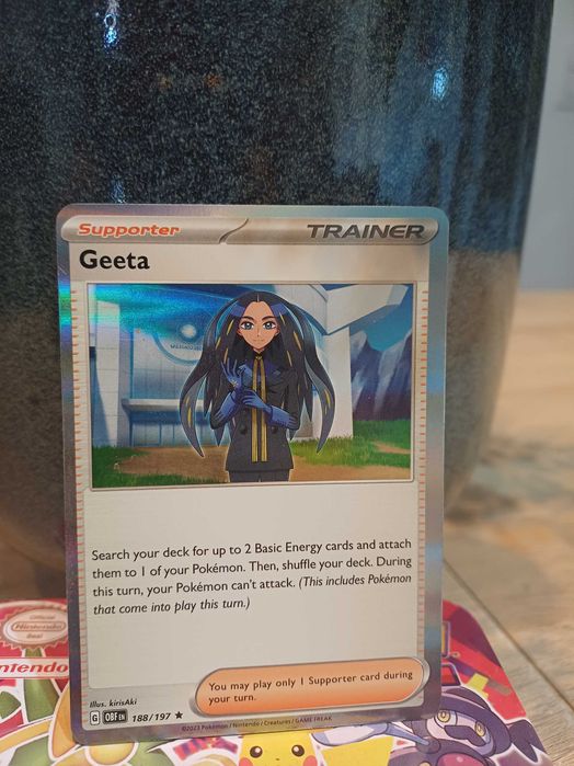 Carta Pokémon Geeta [Holo] #188
