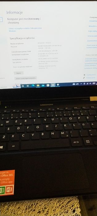 Medion Tablet laptop Ekran dotyk .13.05cala