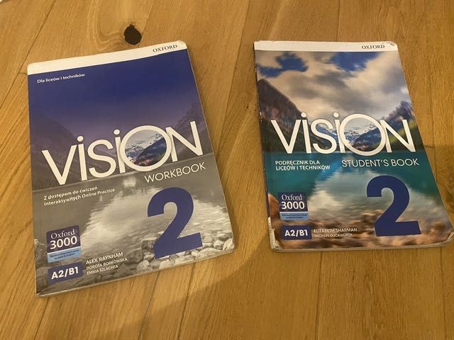 Podręcznik angielski Vision 2 A2/B1 liceum technikum