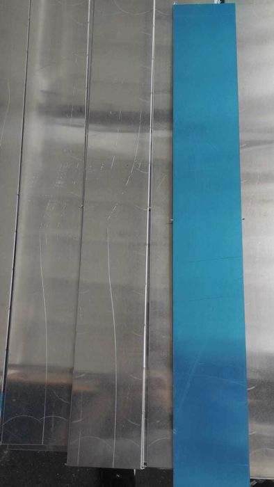 Лист алюмінієвий 1050 Н24. Товщина 4.0мм. Розміри 88.8 см * 12.3 см