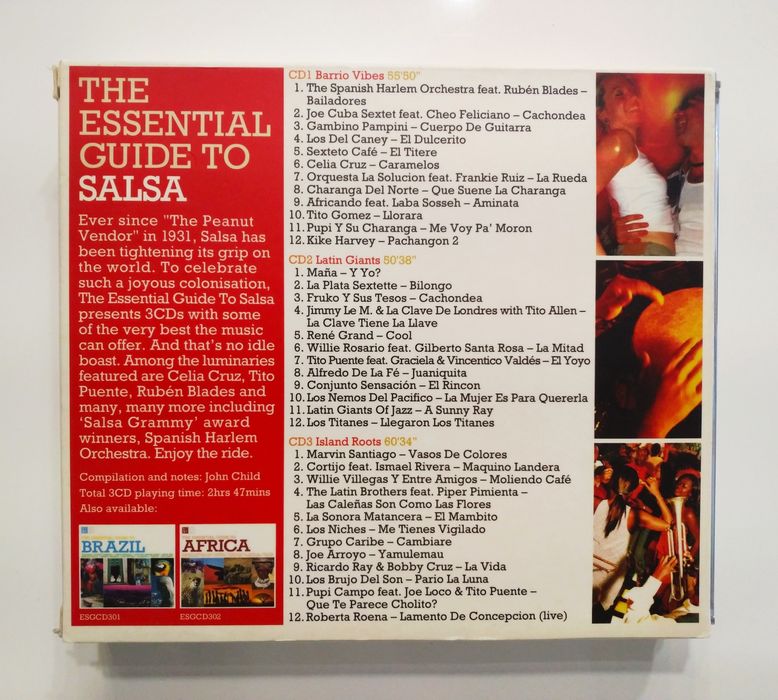 "The Essential Guide to Salsa" - 3 CDs - Best of Salsa Collection64286182831363123