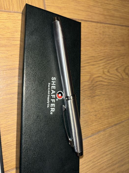 Pióro Sheaffer nowe nieużywane srebrne