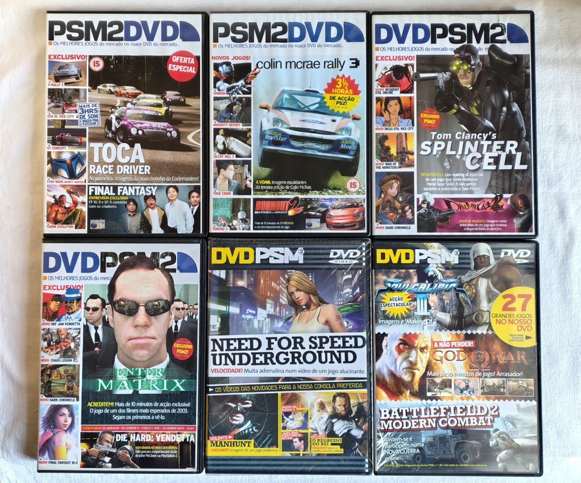 17 Demos, Revistas PS2/PlayStation 2