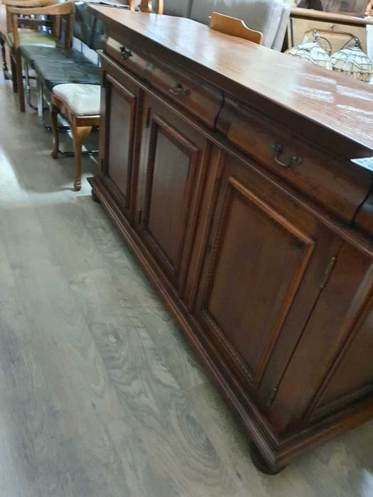 Komoda bielizniarka kolonialna komplet mebli intarsja salon FV DOWÓZ