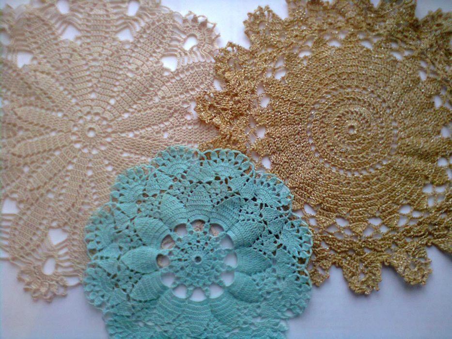 Серветка в'язана гачком