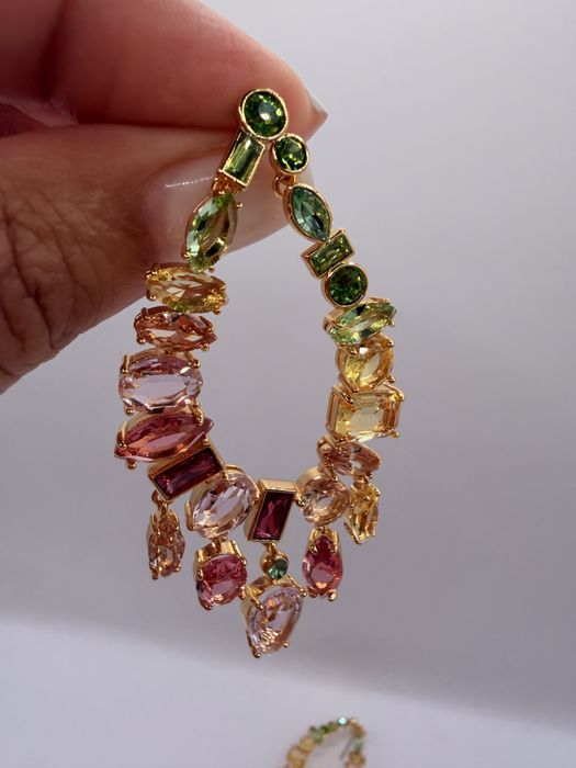 Kolczyki cyrkonia swarovski
