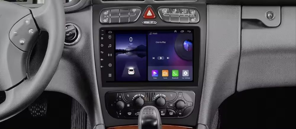 Rádios android Mercedes w203 primeira e segunda geração entre outros,  NOVOS