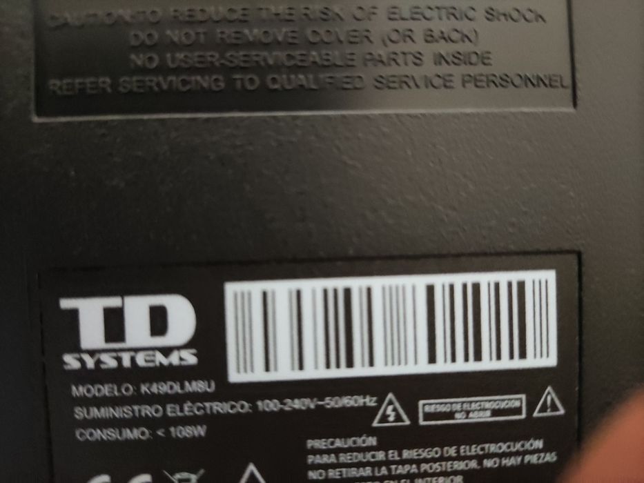 Telewizor 50 cali z DVB T2.4k