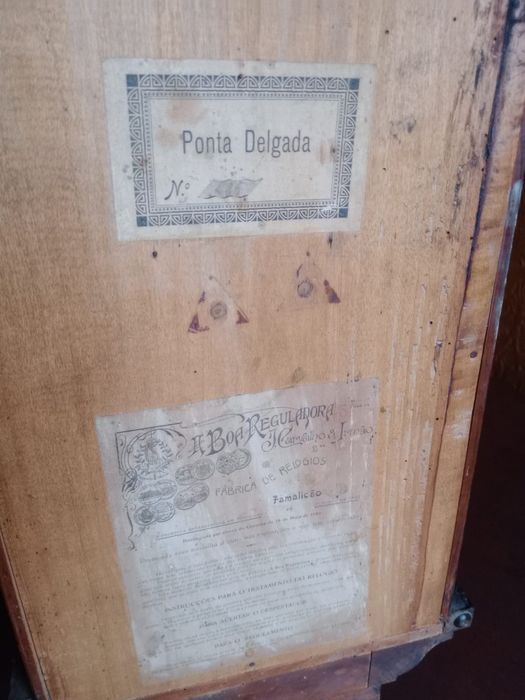 Relógio de Parede Pêndulo - ANTIGO