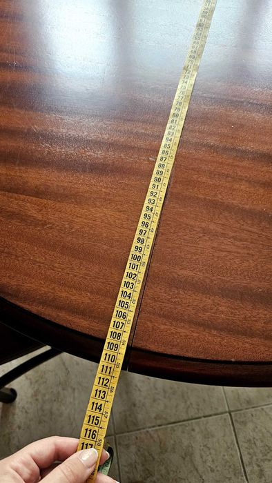 Mesa Madeira 110 cm extensível + conjunto 4 cadeiras