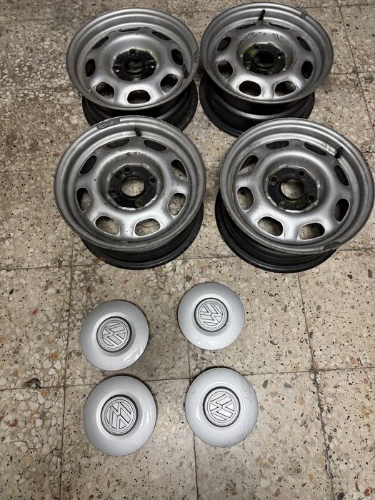 jantes ferro  vw golf 3 novas  nunca usadas