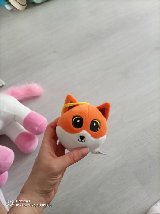 Maskotka lisek 9 cm