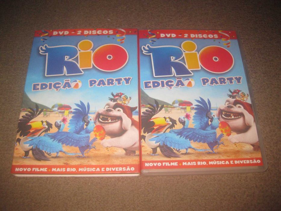 DVD "Rio" numa Edição Especial com 2 DVDs e em Slidepack!
