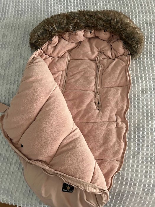 Śpiworek do wózka Elodie Details blush różowy pudrowy i gratis