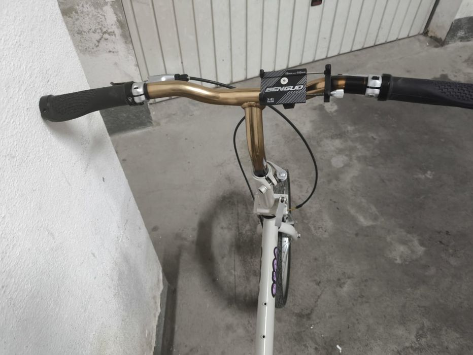 Bicicleta Berg easy 1.6s dobrável, roda 20.