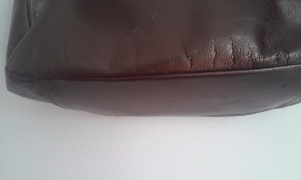 Bolsa nova em pele genuina