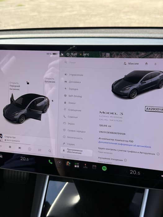 Продам Tesla Model 3 2019 Long Range Dual Motor 75 D