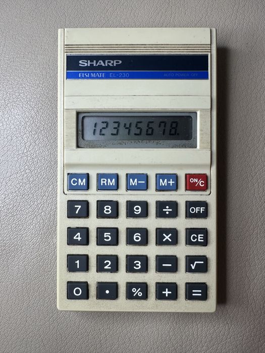 Kalkulator Sharp Elsi Mate EL-230