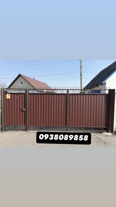 Ворота та Фіртки з Профнастила та Ковані