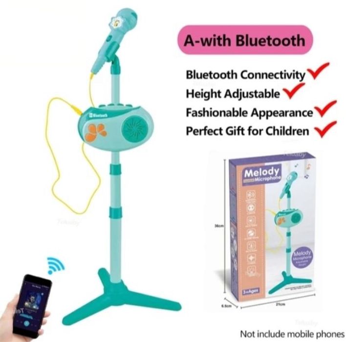 Microfone karaoke para crianças