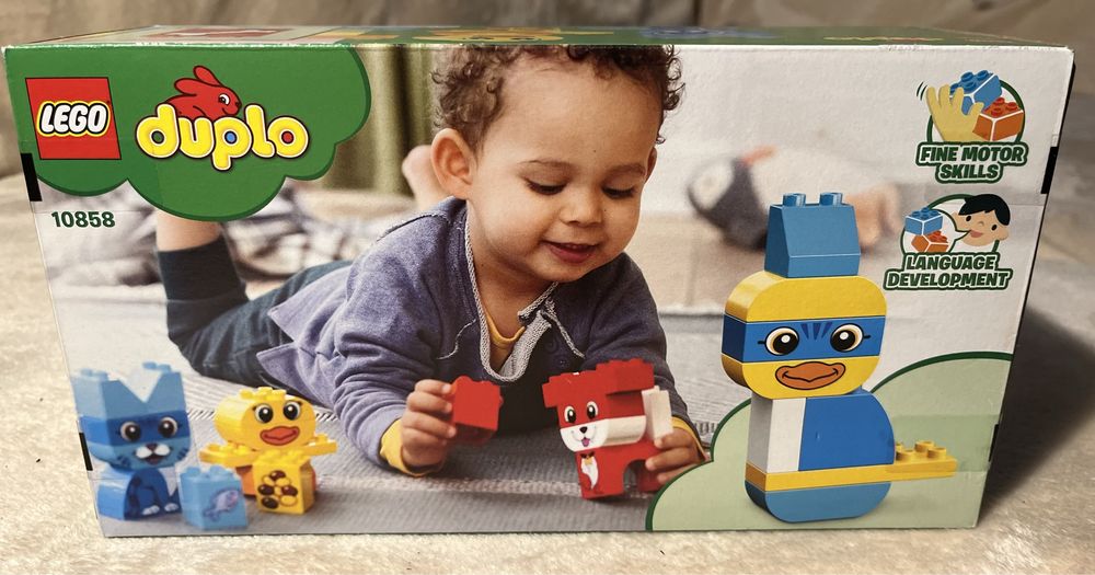 Lego duplo zwierzaki 10858 Moje pierwsze zwierzątka