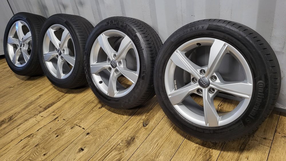 Alufelgi Audi S-line 17" 5x112 z oponami 225/50 R17 A4 B9 B8 A5 A6